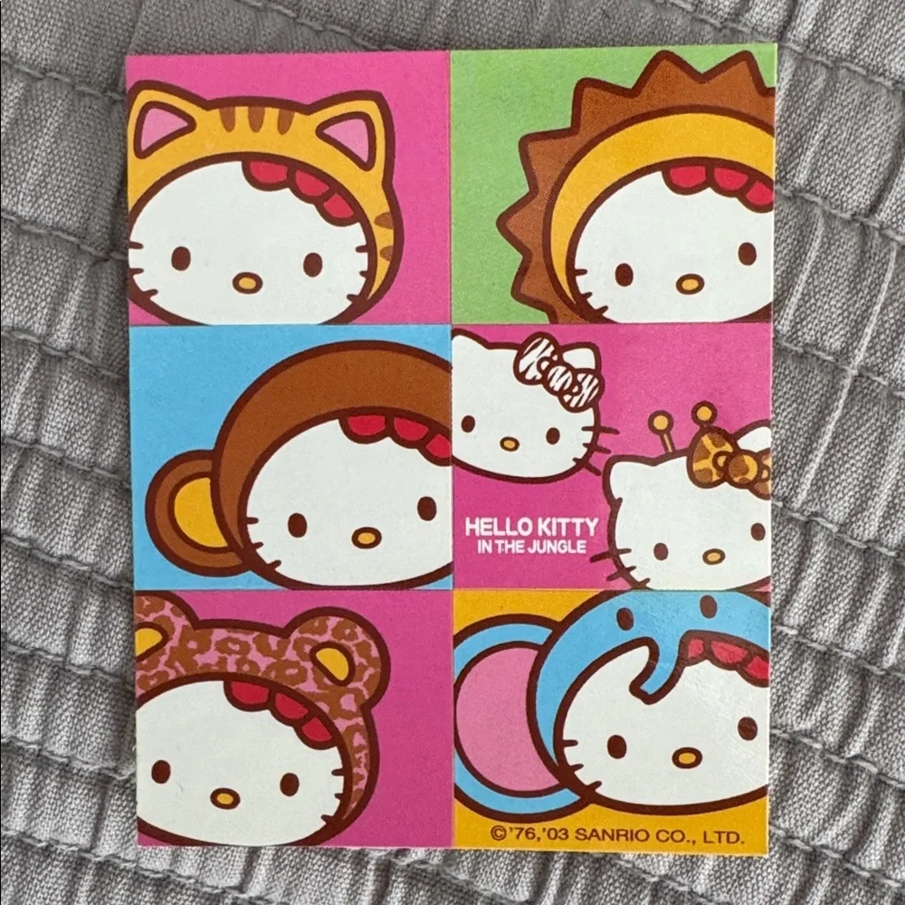 Sanrio Hello Kitty In The Jungle Stationery NEW